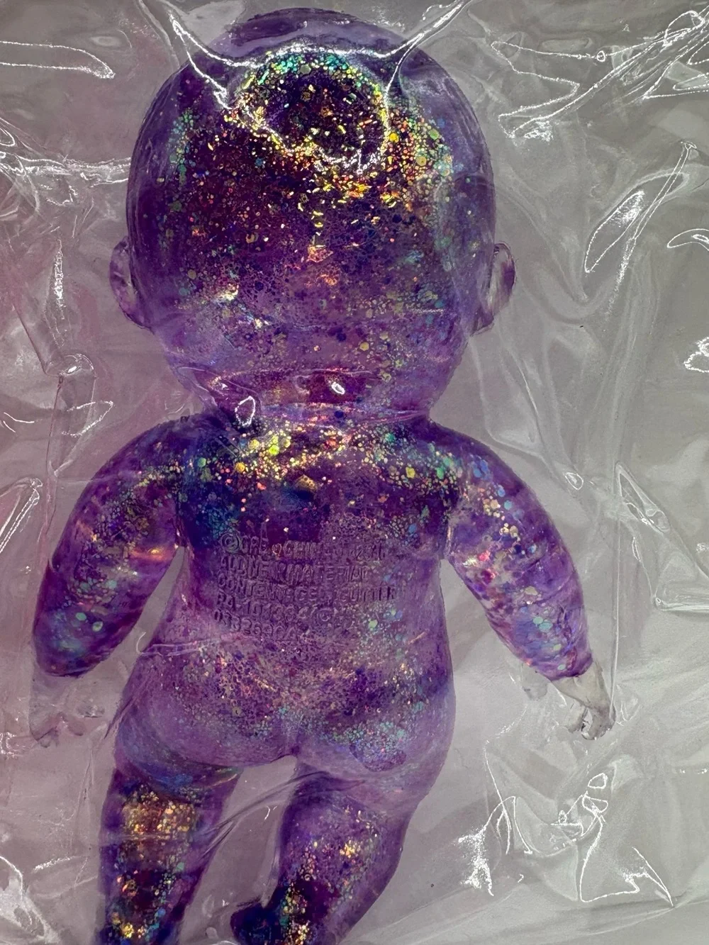 ORB Curiosities Sugar Swap Jumbo  Babies pink and purple set squishy toys